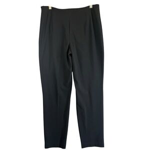 ELEMENTE CLEMENTE Side Zip Flat Front Pants Black Size US 8 (EU 2)